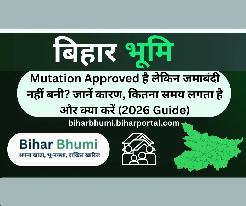Mutation Approved है लेकिन जमाबंदी नहीं बनी? जानें कारण, कितना समय लगता है और क्या करें (2026 Guide)